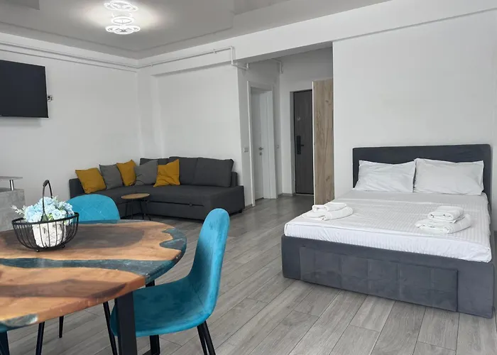 504 B2 Almar Luxury Residence-renting & Free Pool Apartman Năvodari